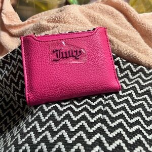 New Juicy Culture color pink flash wallet never used no call outs perf condition